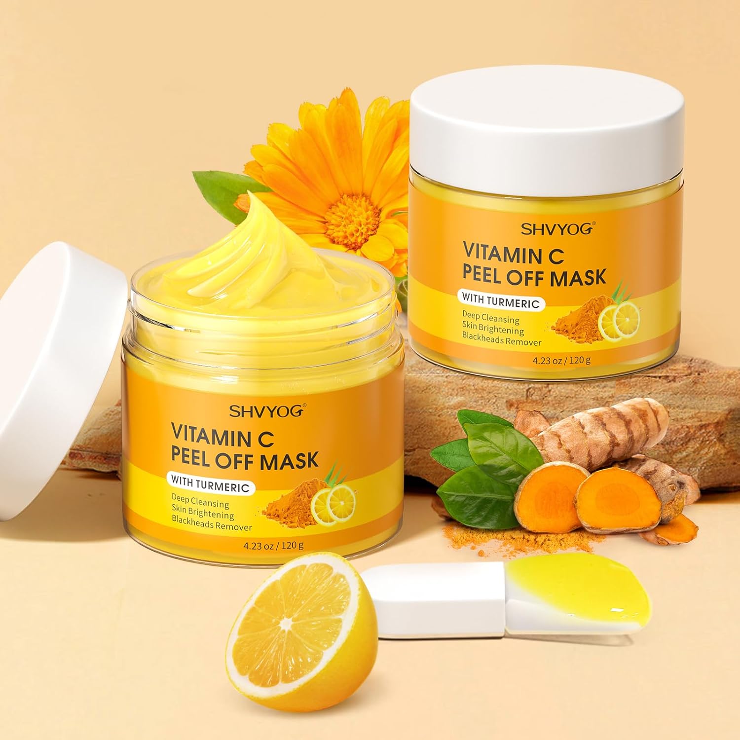 SHVYOG Vitamin C Peel Off Face Mask